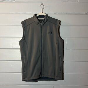 Under Armour Vest. Dark Gray. Worn once, was a gift. No noticeable wear.